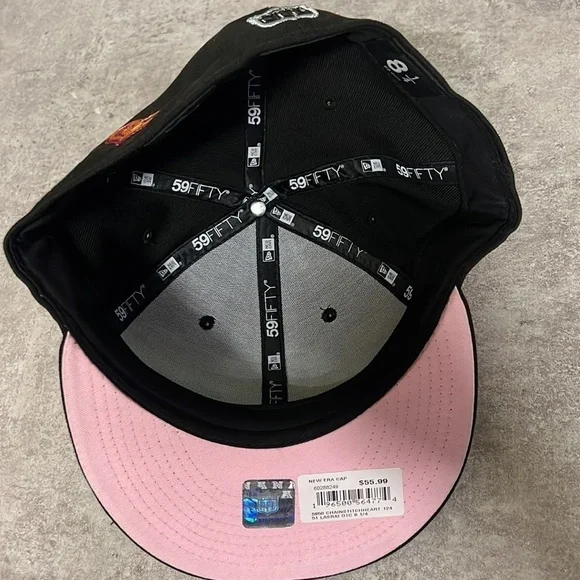 Raiders New Era Cap with chrome hearts fitted